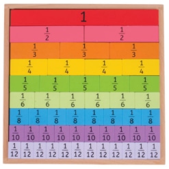 Bigjigs Fractions Tray