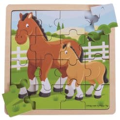 Bigjigs Horse & Foal Puzzle
