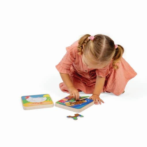 Bigjigs Lifecycle Puzzle - Chicken