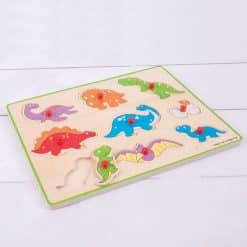 Bigjigs Lift Out Dinosaur Puzzle