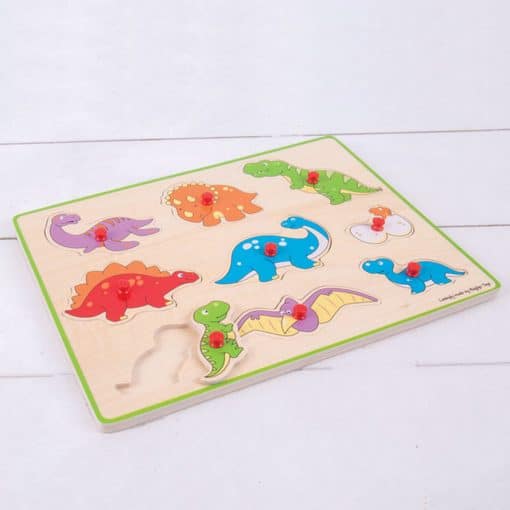 Bigjigs Lift Out Dinosaur Puzzle