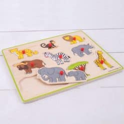 Bigjigs Lift Out Puzzle - Safari