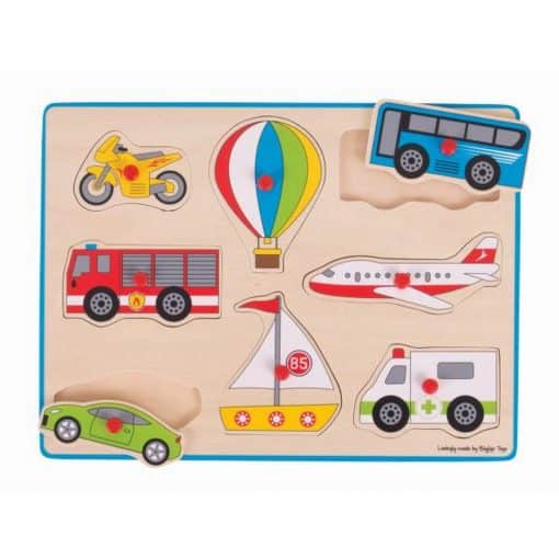 Bigjigs Lift Out Transport Puzzle