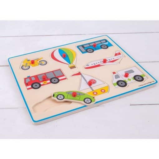Bigjigs Lift Out Transport Puzzle