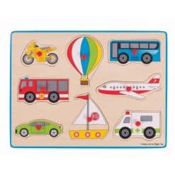 Bigjigs Lift Out Transport Puzzle