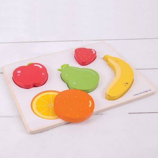 Bigjigs Lift and See Puzzle - Fruit