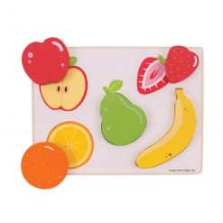 Bigjigs Lift and See Puzzle - Fruit