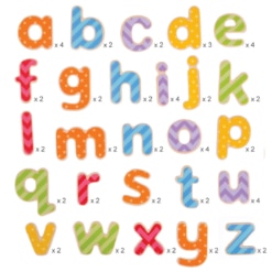 Bigjigs Magnetic Lowercase Letters