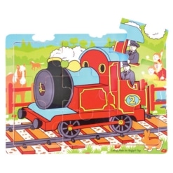 Bigjigs Medium Tray Puzzle - Train
