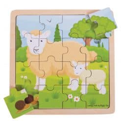 Bigjigs Sheep & Lamb Puzzle