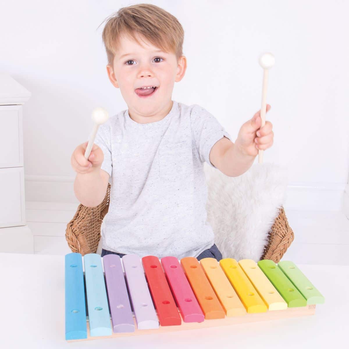 Bigjigs Snazzy Xylophone Inspire a Talent for Music