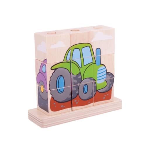 Bigjigs Stacking Puzzle Transport