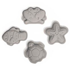 Bigjigs Stone Grey Sand Moulds