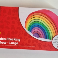 Bigjigs Wooden Stacking Rainbow - Large