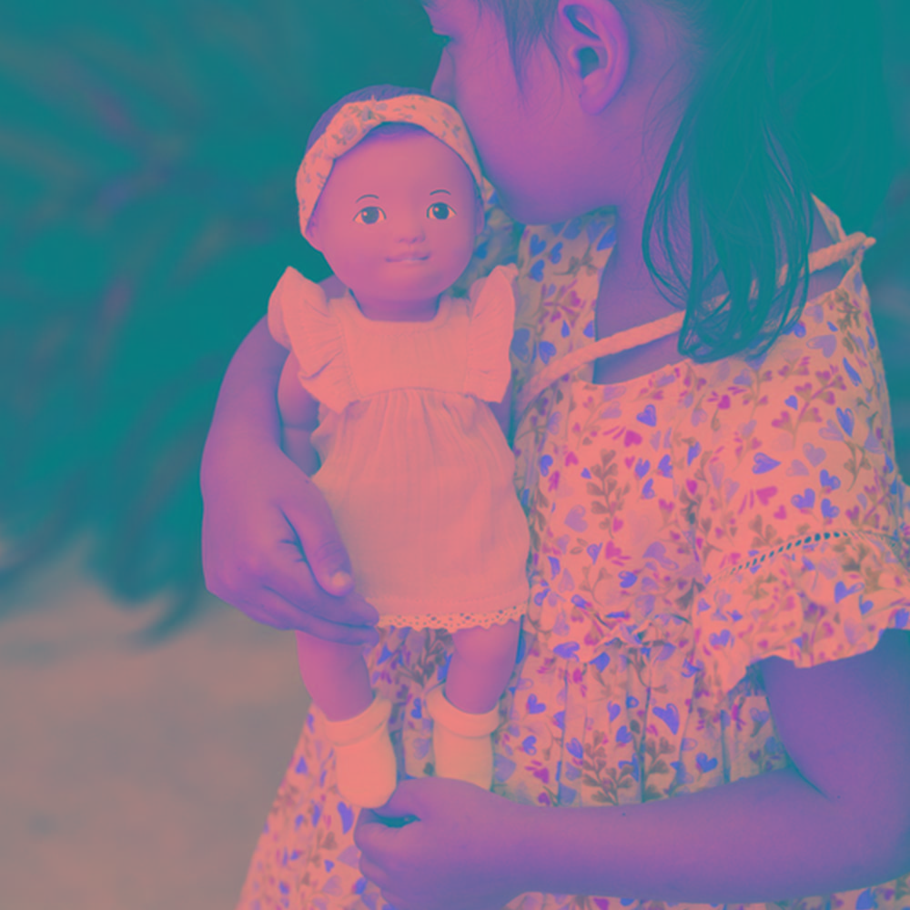 Natural baby doll sales