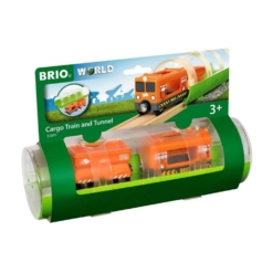 Brio Cargo Train and Tunnel 3 Pce Set