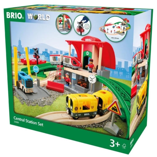 Brio Central Station Train Set 37 Pieces