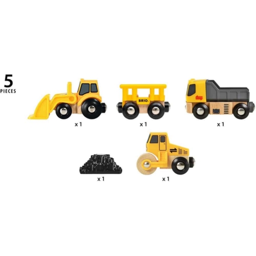 BRIO Construction Vehicles - 5 Pieces - Image 2