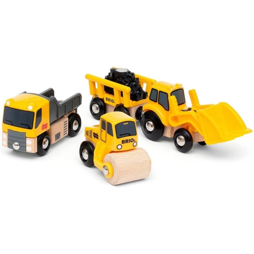 Brio Construction Vehicles - 5 Pieces