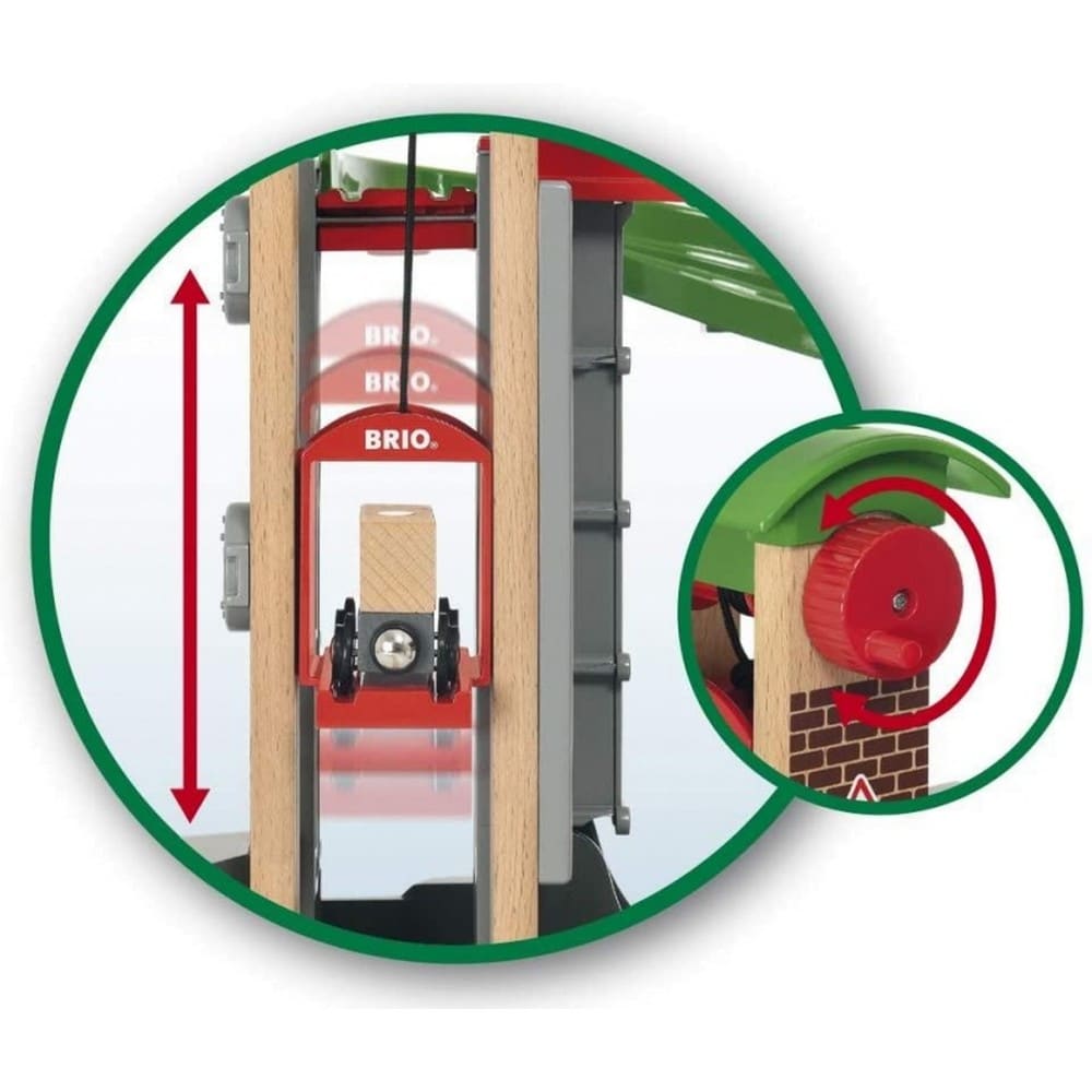 brio lift and load warehouse set