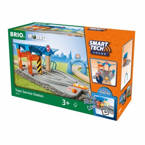 Brio Smart Tech Sound Train Service Station Interactive Learning Fun