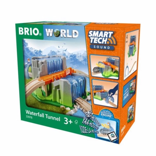 Brio Smart Tech Sound Waterfall Tunnel 4 Pieces