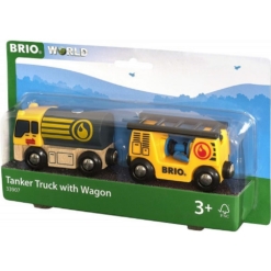 Brio Tanker Truck with Hose Wagon