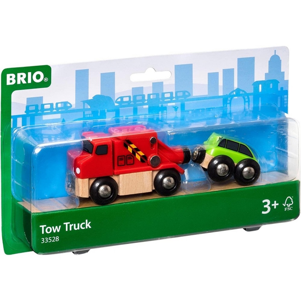 Brio Tow Truck and Car