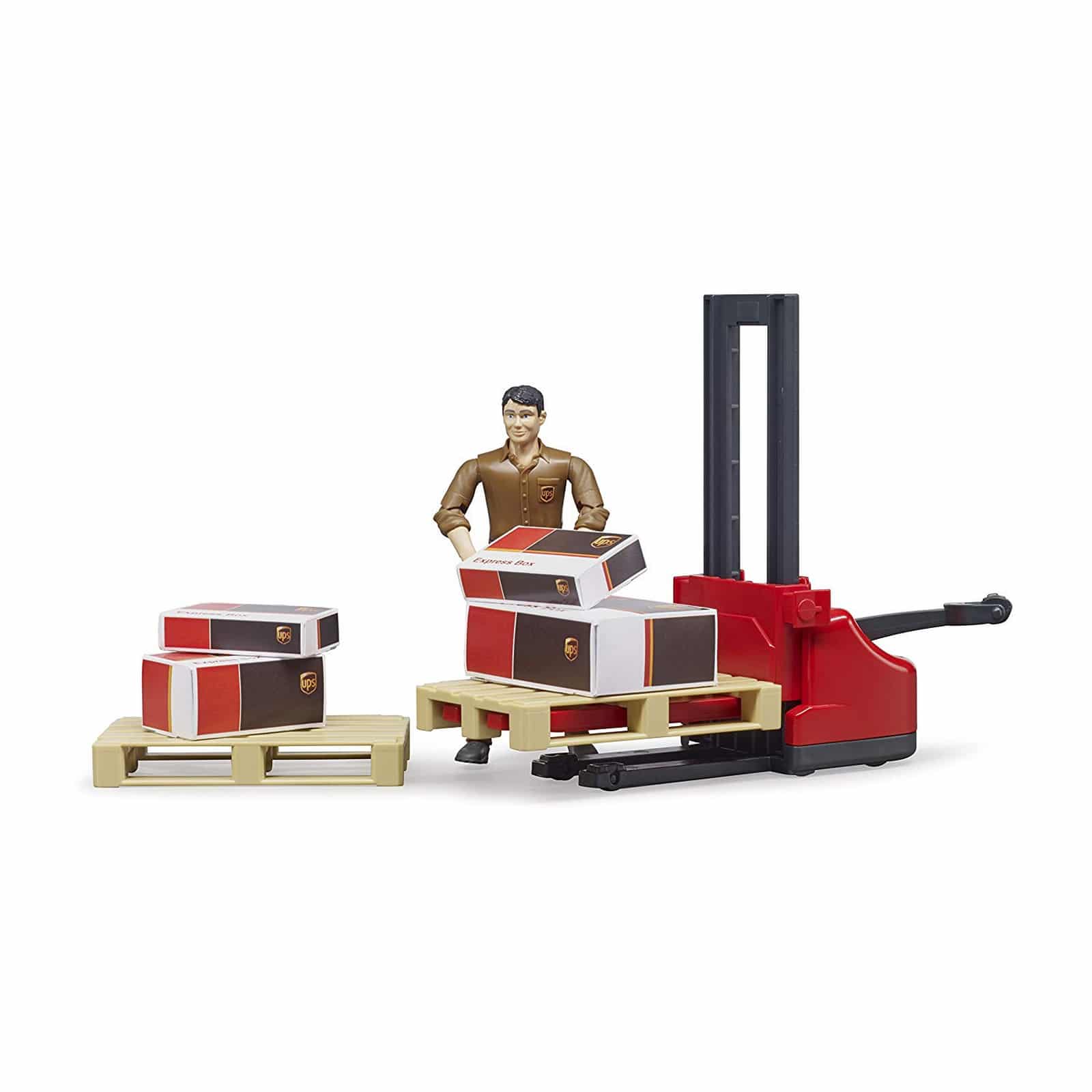 Bruder Bworld Figure Set Logistics UPS - Image 2