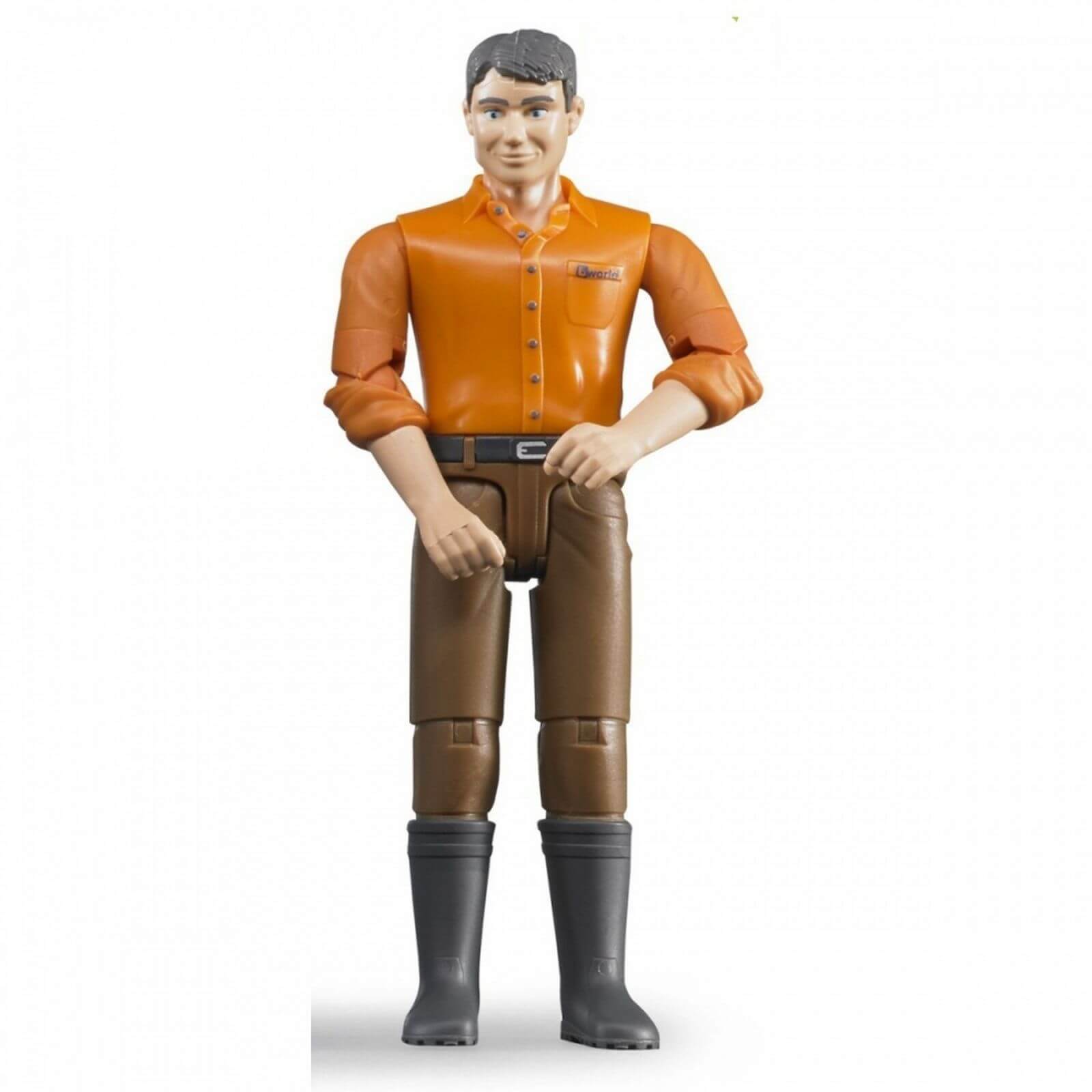 Bruder Bworld Man in Brown Jeans - Jadrem Toys