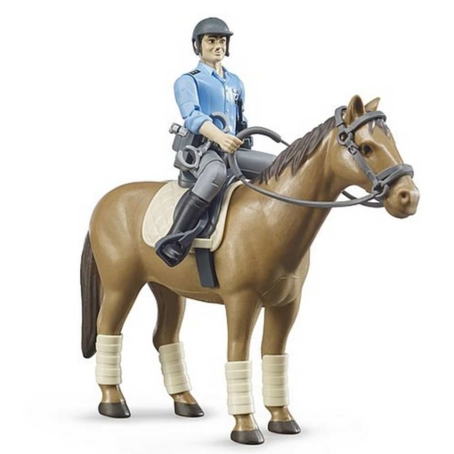 Bruder Bworld Mounted Police - Horse and Policeman - Image 2
