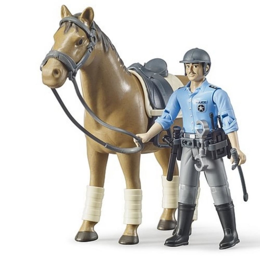 Bruder Bworld Mounted Police - Horse and Policeman - Image 3