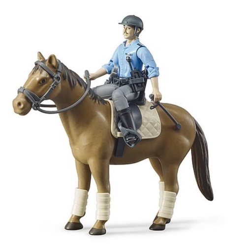 Bruder Bworld Mounted Police - Horse and Policeman