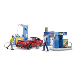 Bruder Bworld Petrol Station and Car Wash