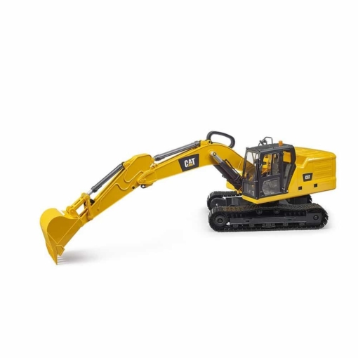 Bruder Caterpillar Excavator with Black Tracks - Image 3