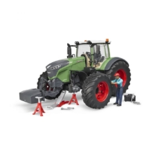 Bruder Fendt 1050 Vario with Mechanic and Garage Equipment
