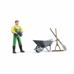 Bruder Figure Set Farmer with Accessories