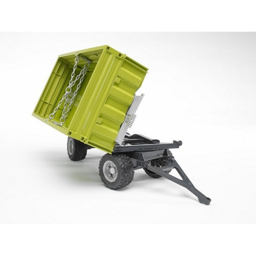 Bruder Fliegl Three-Way Tipping Trailer With Removeable Top - Image 3