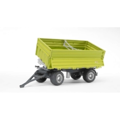 Bruder Fliegl Three Way Tipping Trailer w/Removeable Top