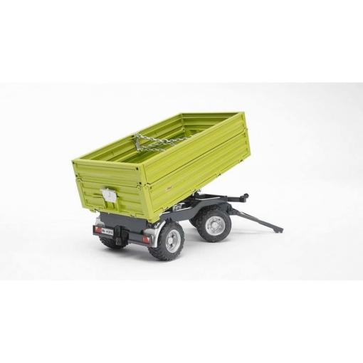 Bruder Fliegl Three-Way Tipping Trailer With Removeable Top - Image 4