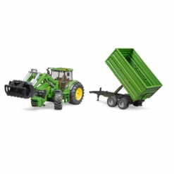 Bruder John Deere 7930 Tractor Front loader And Trailer