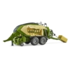 Bruder Krone Big Pack 1290 HDP VC Baler with 2 Block Bales