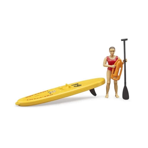 Bruder Life Guard with Stand Up Paddle Board - Image 4