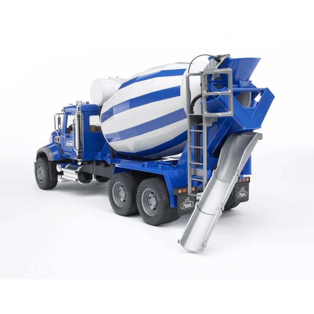 bruder mack granite cement mixer