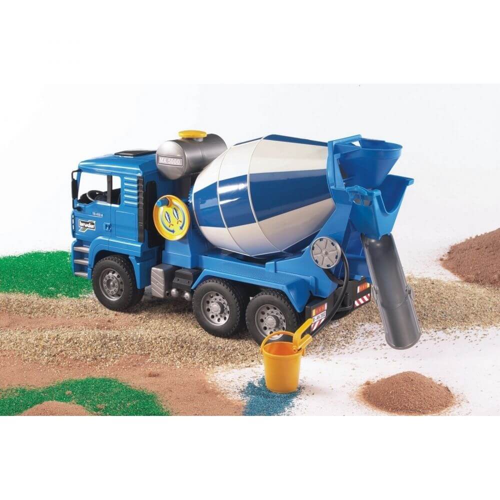bruder man tga cement mixer