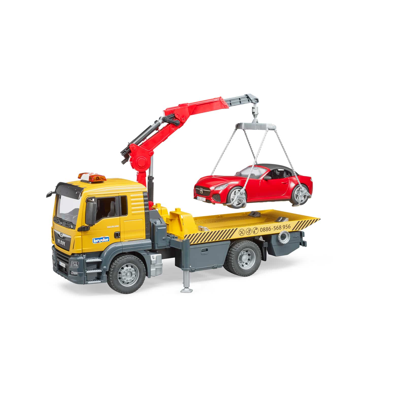 bruder man tga tow truck