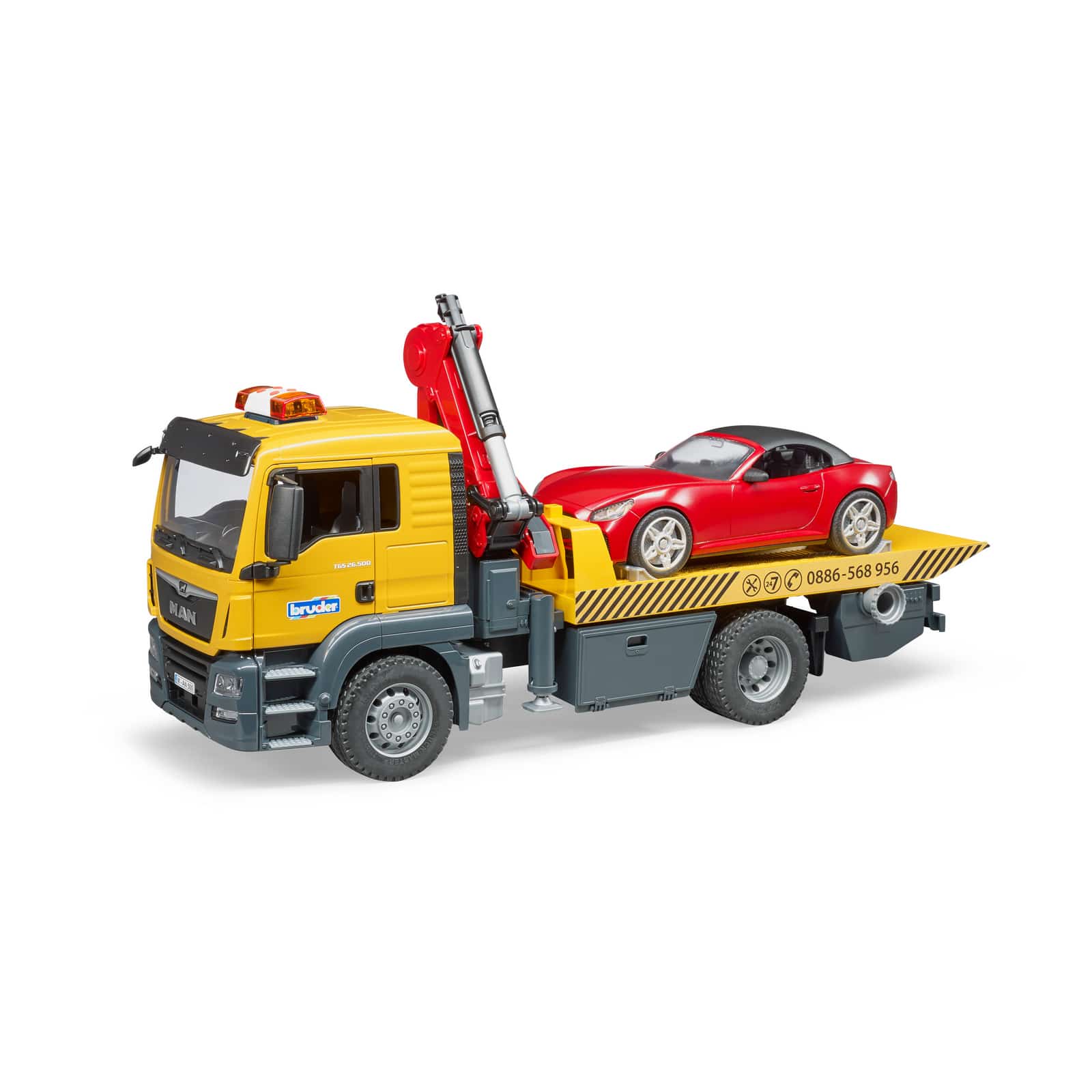 bruder man tga tow truck