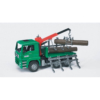 Bruder MAN TGA Timber Truck With Loading Crane and Logs