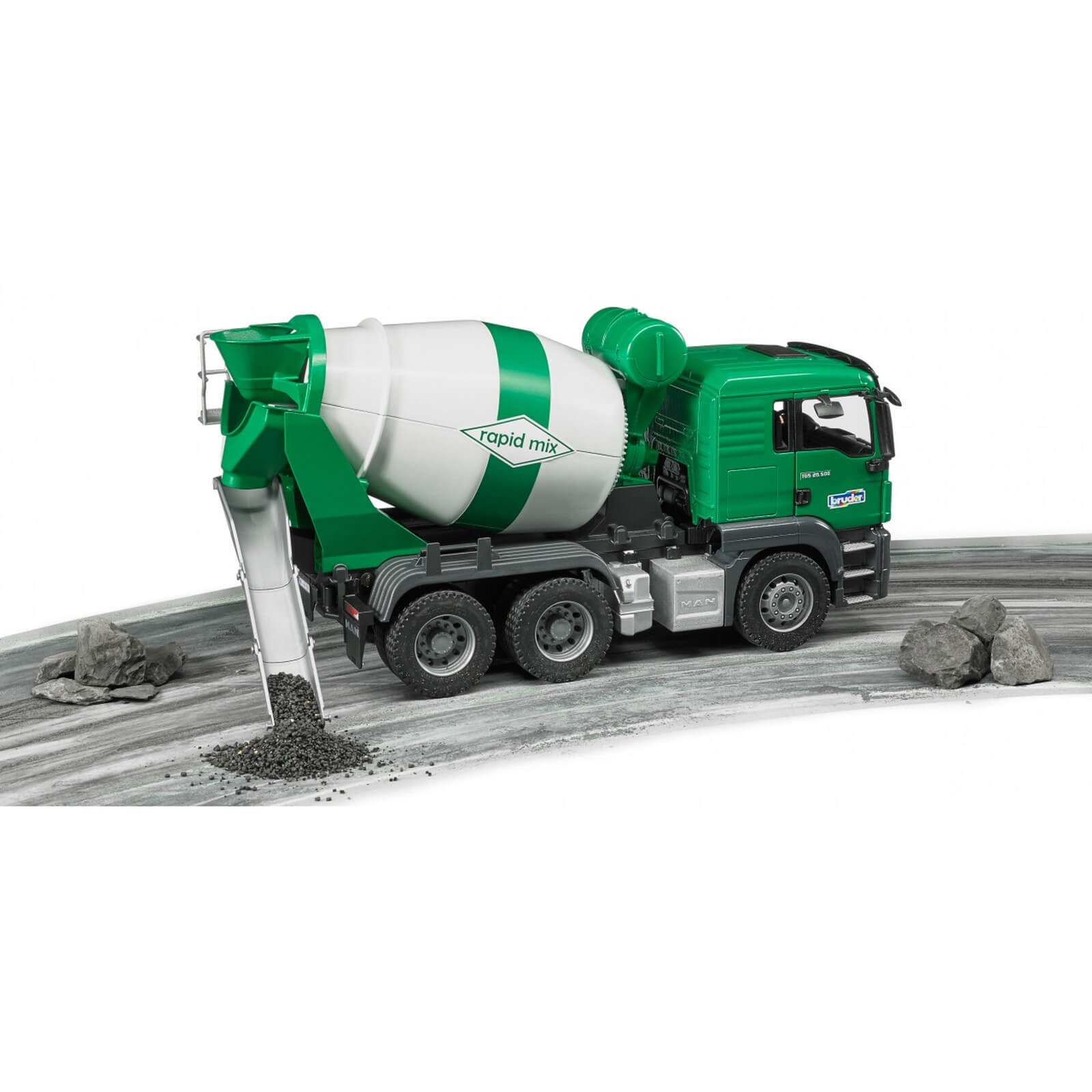 bruder man cement mixer