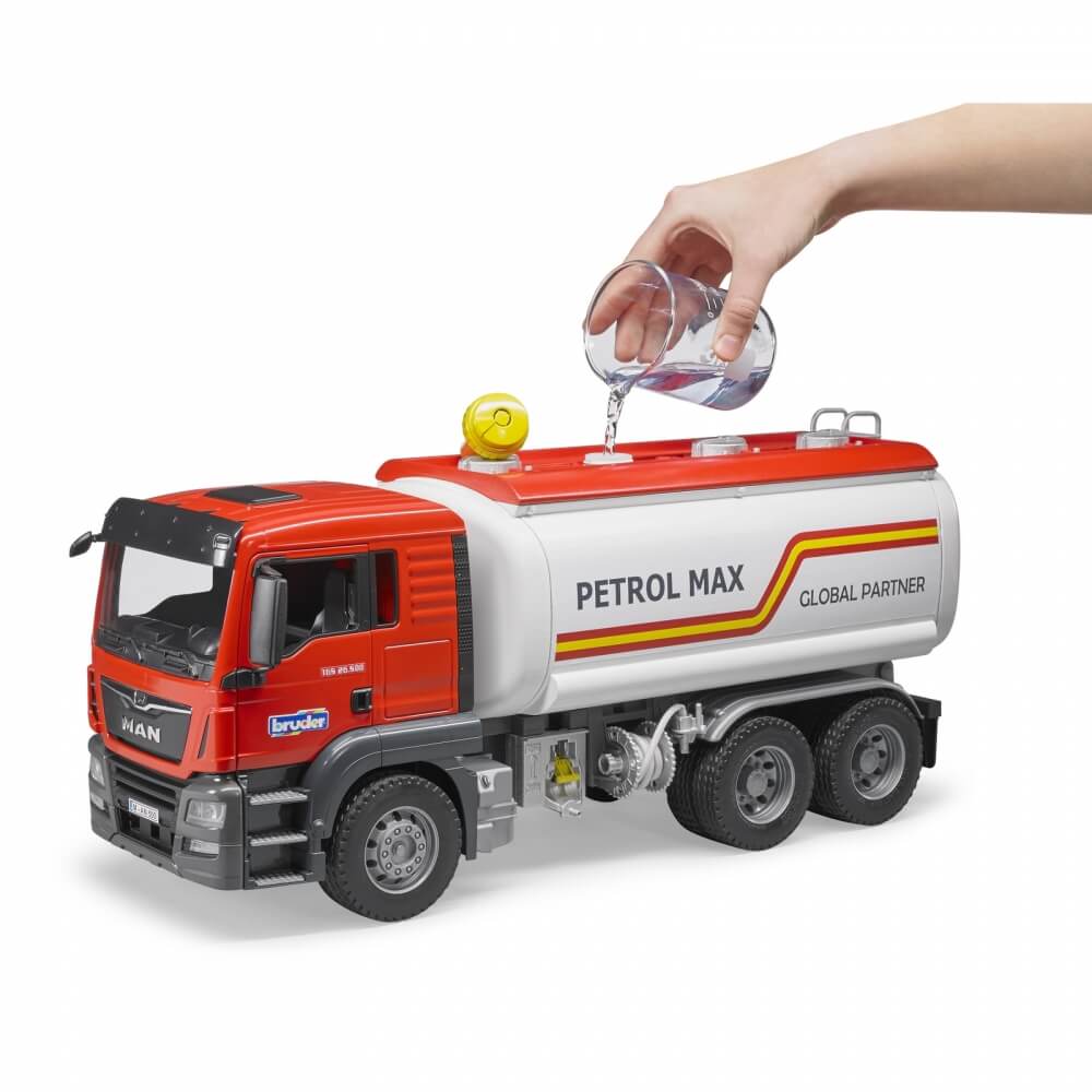 Bruder power fuel sales truck